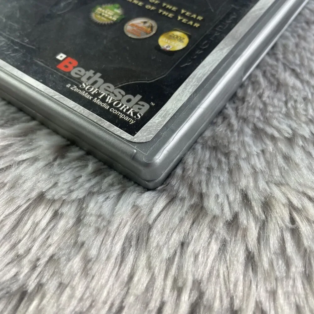 Elder Scrolls III: Morrowind (Microsoft Xbox, 2002) Disc Case Manual Inserts